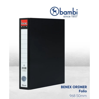 

Benex Eco Lever Arch File Ordner Folio 968 Medium Size 50 mm-Pcs