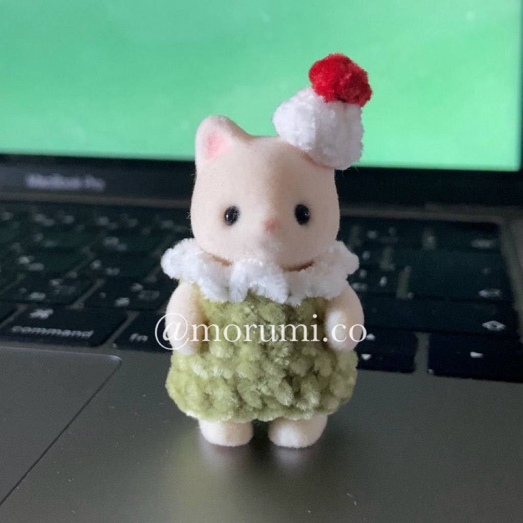 [MORUMI] BABY SYLVANIAN COSTUME | BAJU SYLVANIAN | CROCHET | CUSTOM