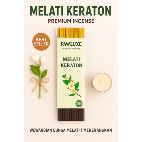 Dupa Melati Keraton / Dupa Premium Aroma Melati Keraton / Dupa Pengharum Ruangan / Dupa Aroma Terapi