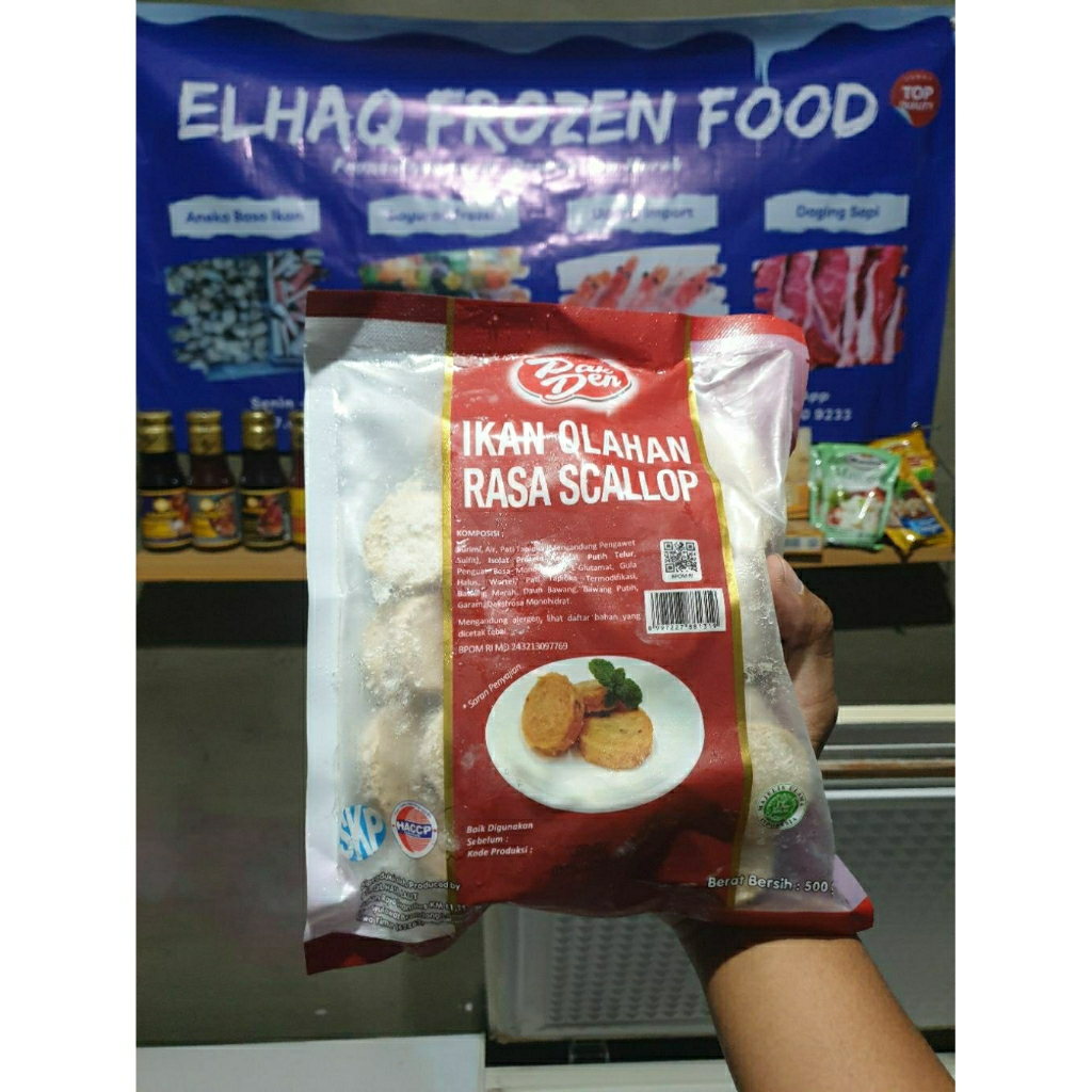 

Pak Den Scallop 500 gram