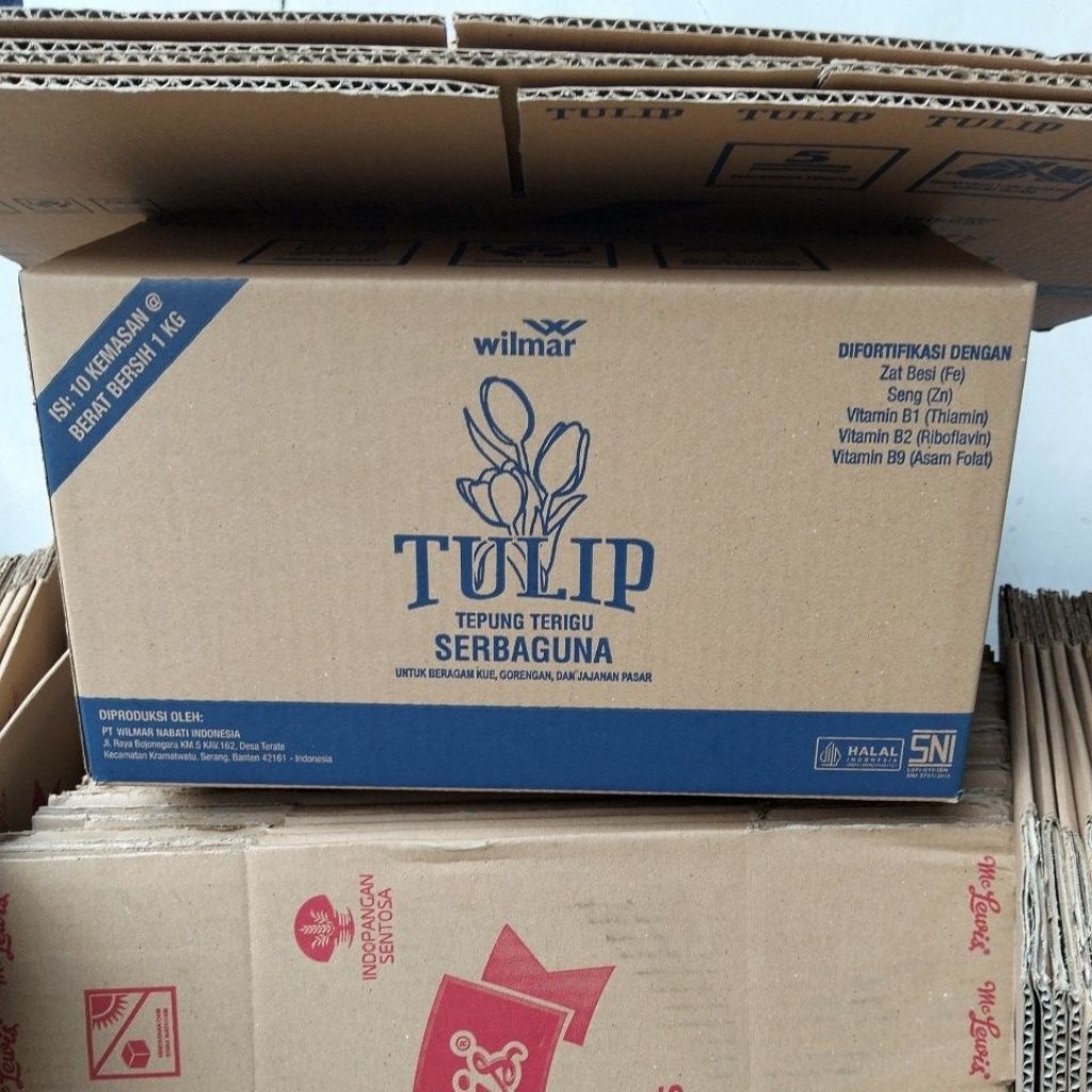 

Kardus baru Tulip1ply-37x27.5x20
