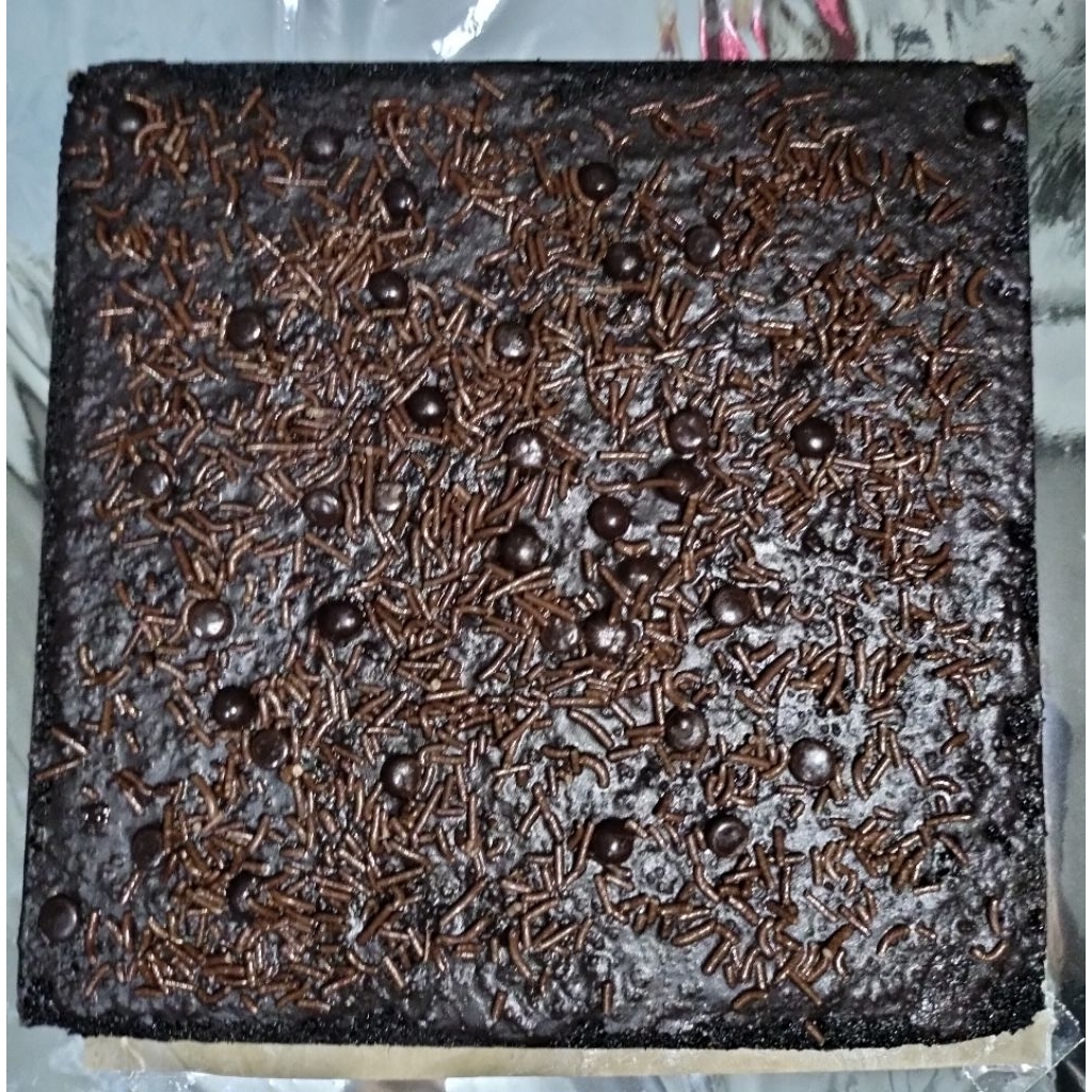 Brownis kukus Ceres Chochocip ukuran 20x20 cm