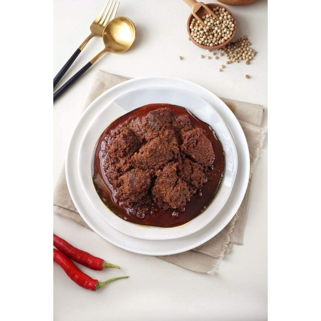 

Rendang padang kayu bakar