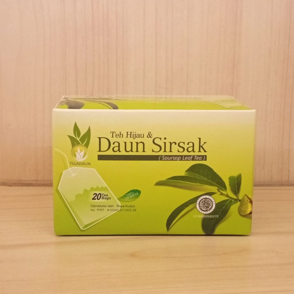 

Teh Daun Sirsak by 3 Daun 20gr