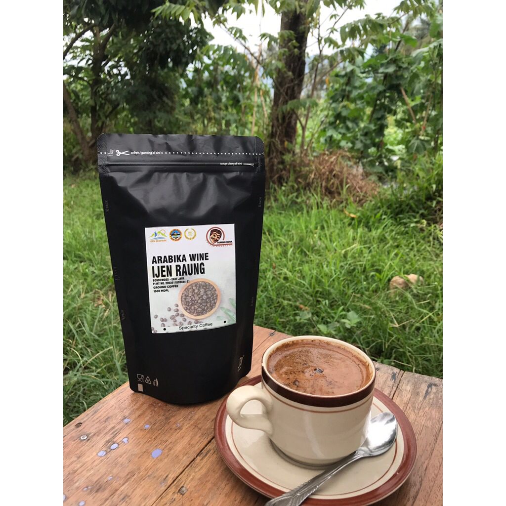 

Kopi Bubuk Arabica Ijen Raung Wine 250gr
