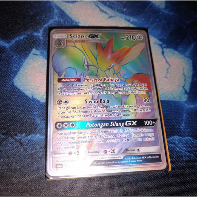 Kartu Pokemon TCG ID Indonesia AS4b Scizor GX HR