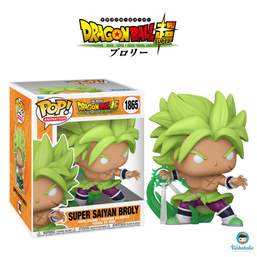 Funko POP Animation Dragon Ball Super Broly - Super Saiyan Broly Super-Sized 6 #1865