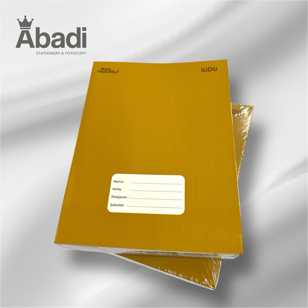 

Buku Tulis Sampul Coklat 40 SIDU
