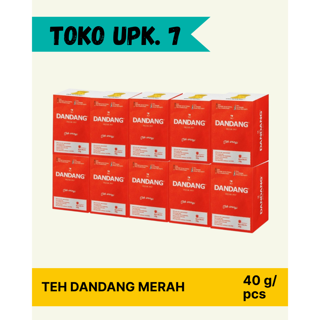 

TEH DANDANG MERAH - TEH TUBRUK 40g