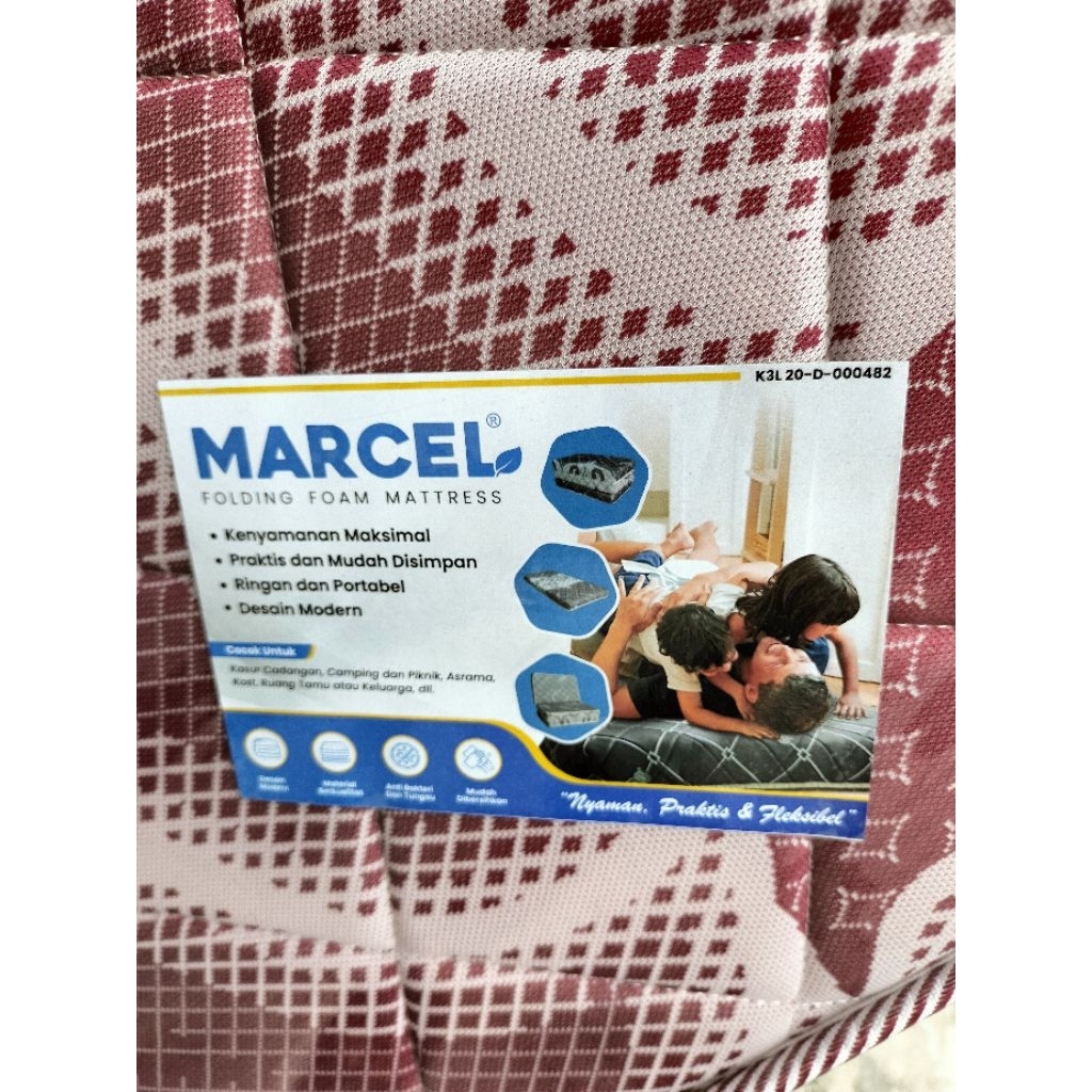 kasur busa lipat marcel by bigfoam