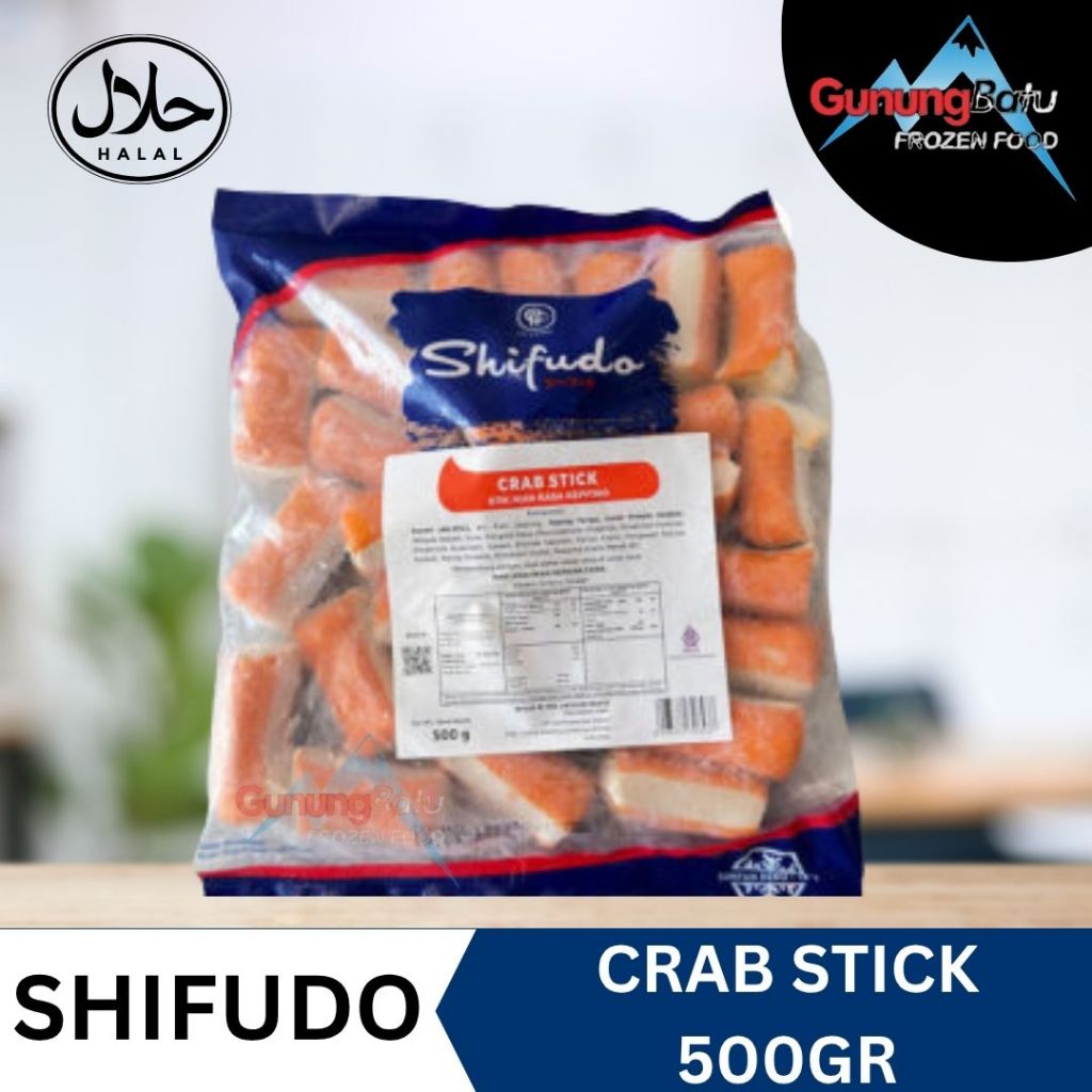 

SHIFUDO CRAB STICK 500GR IKAN OLAHAN COCOK UNTUK STEAMBOAT/SUKI-SUKI