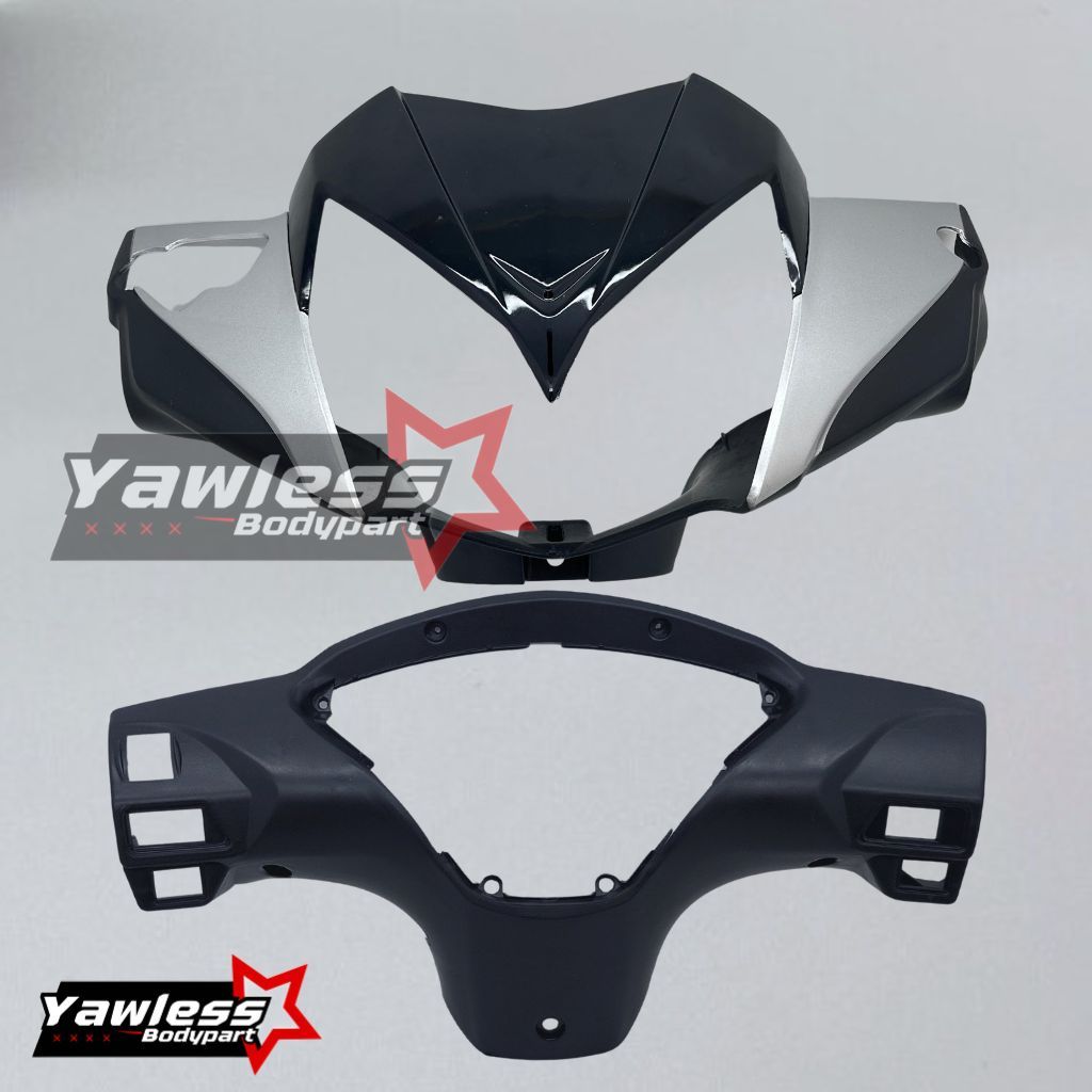 Batok supra x 125 batman - Batok kepala Supra X 125 New Batman 2008 - 2012 silver