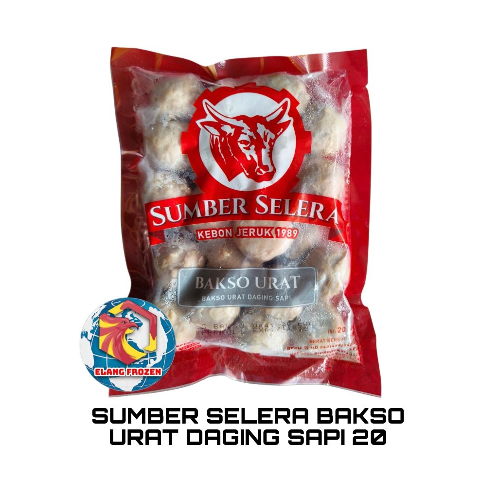 

Sumber Selera Bakso Urat Daging Sapi isi 20