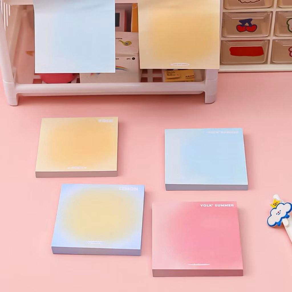 

YUK MENULIS dgn STICKYNOTE GRADASI CANTIK