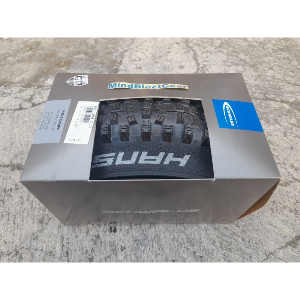 schwalbe hans dampf 27.5 x 2.35 ban luar sepeda mtb baru