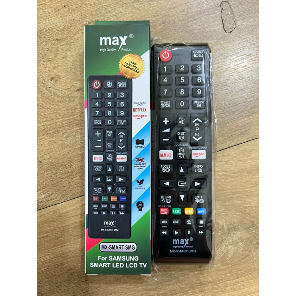 Remote Tv Lcd Led Mx Smart Samsung MAX Remot TV Samsung LCD LED MAX