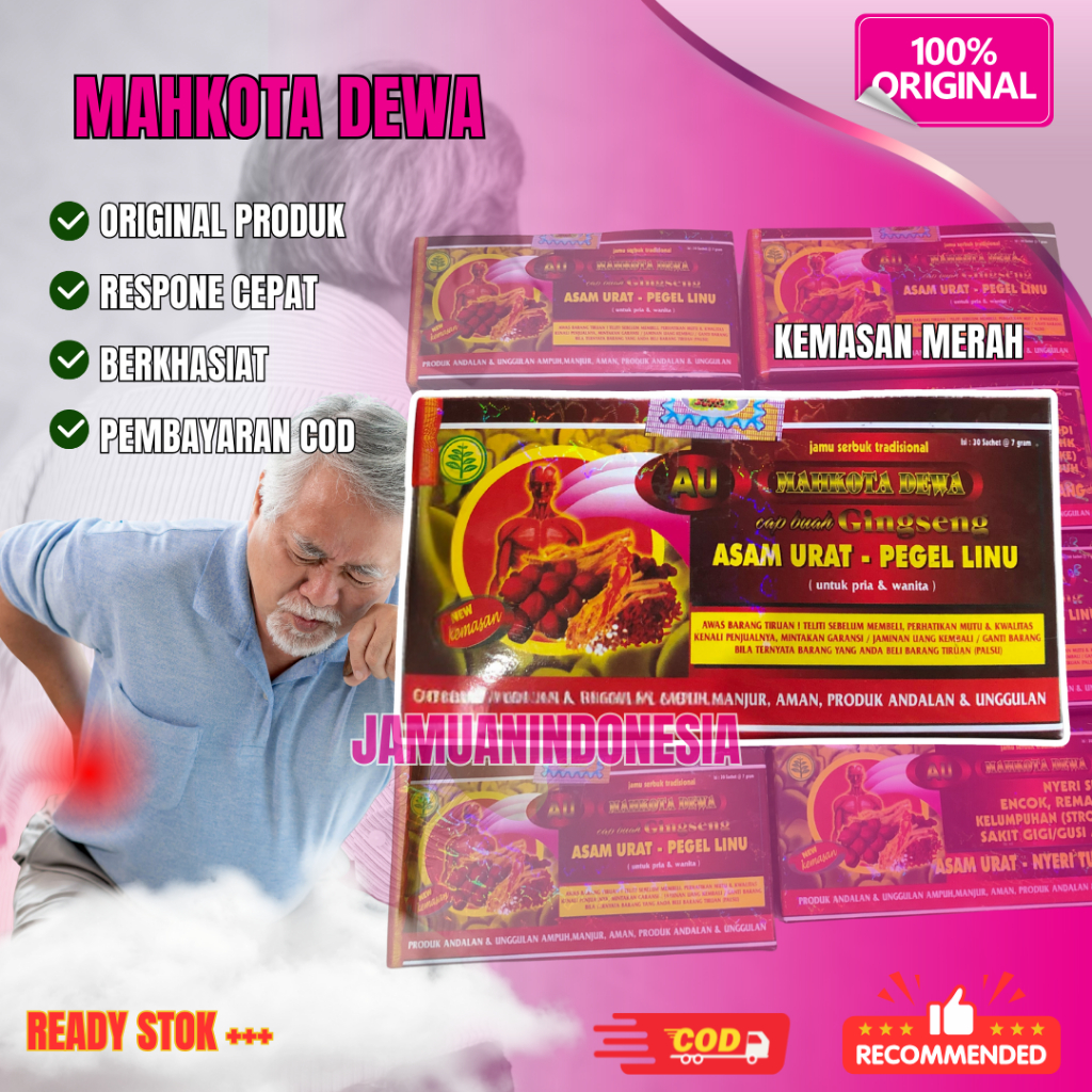 

Mahkota Dewa Merah Serbuk Original