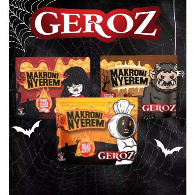 

Geroz - Makaroni Nyerem - pedas manis - bundling 3