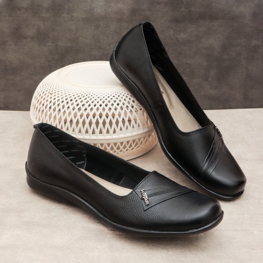 Original Scorpion 6199 Sepatu Kulit Formal/Casual Untuk Wanita