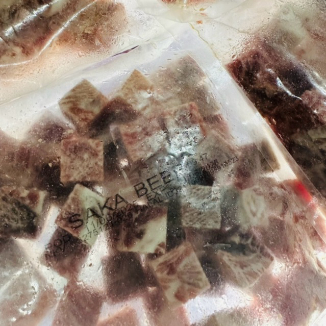 

Saka Beef Saikoro 500gr