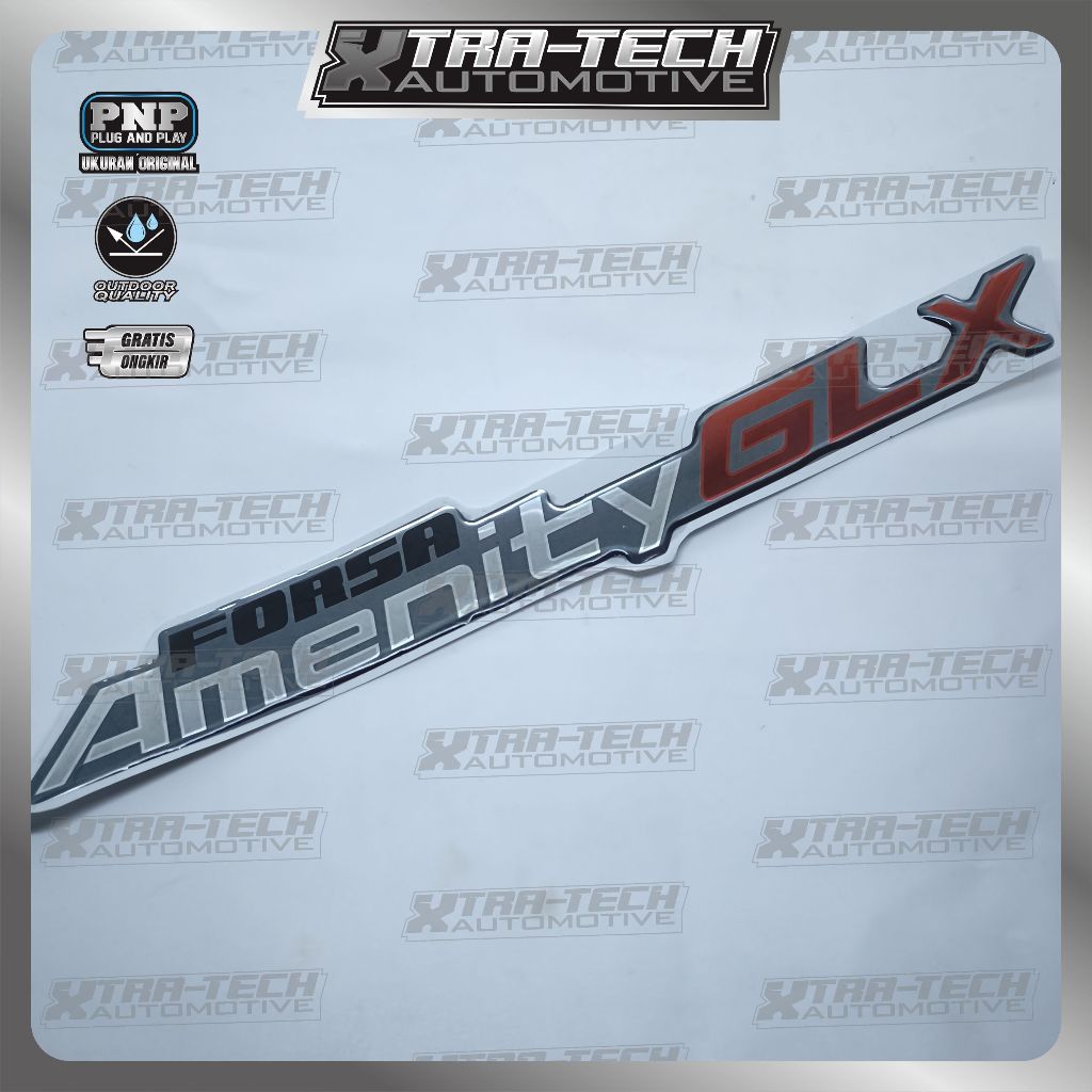 emblem timbul suzuki amenity / emblem bagasi suzuki amenity