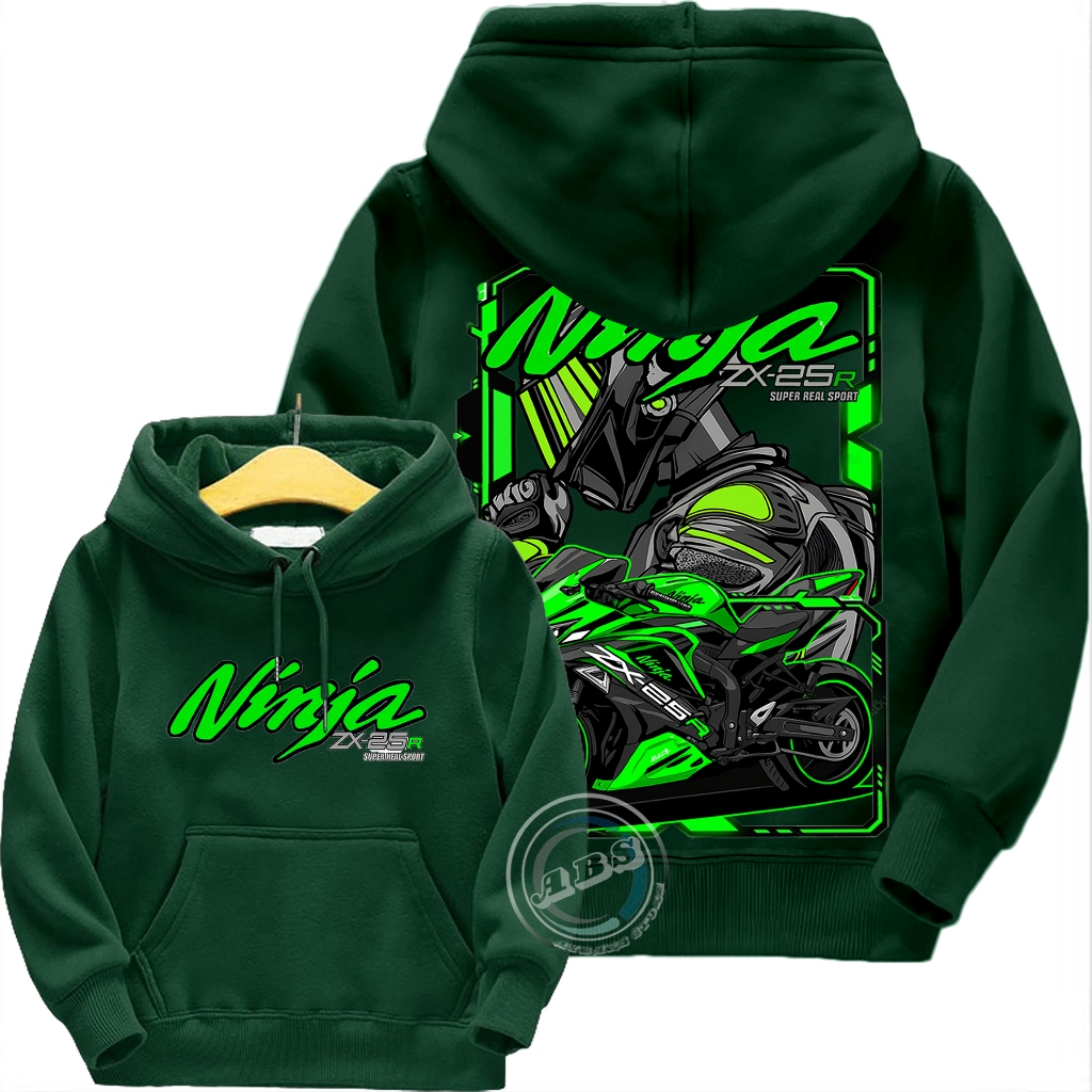 Sweater Hoodie Anak Umur 2 3 4 5 6 7 8 9 10 11 12 13 Tahun Jaket Anak Gambar Motor NINJA ZX-25R