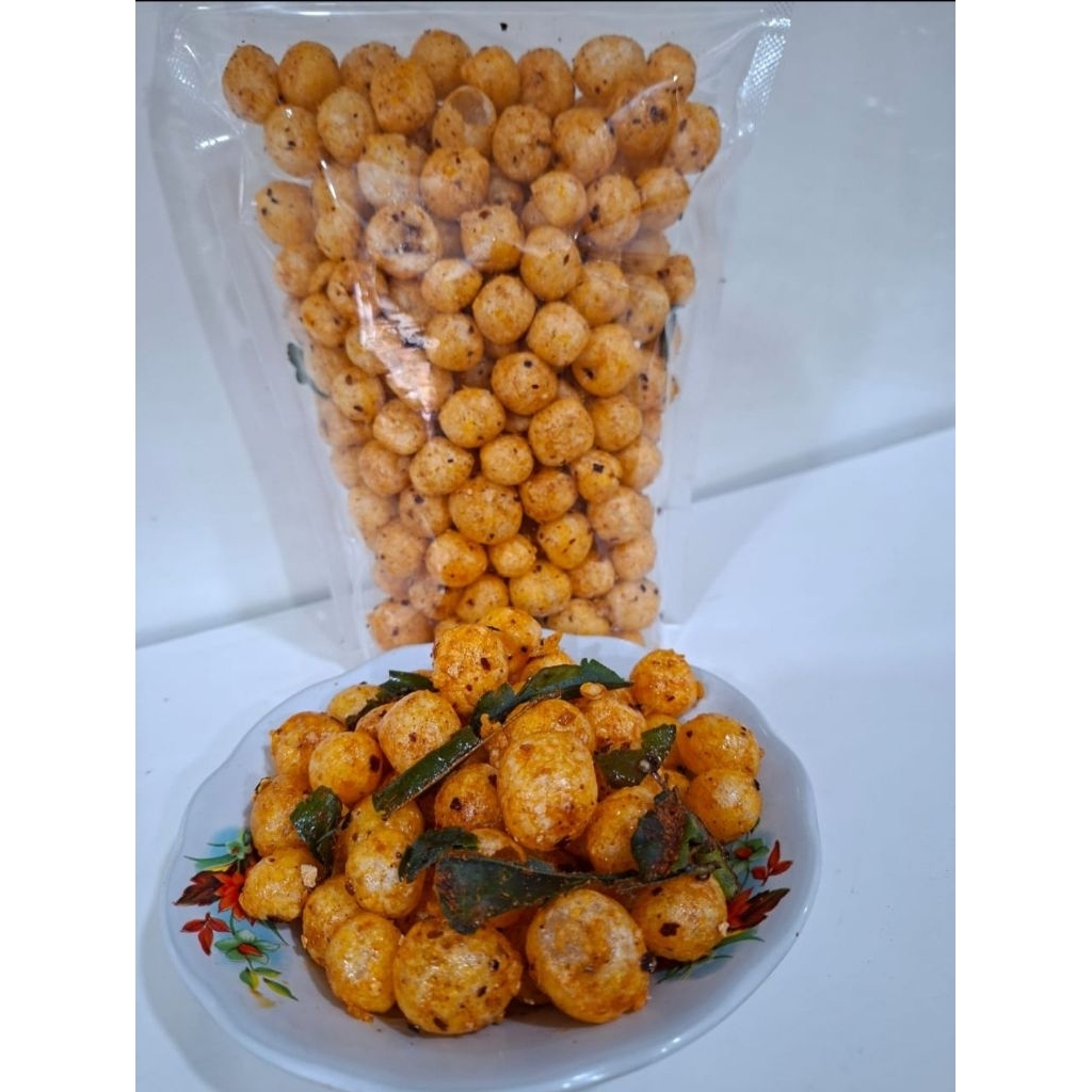 

Cimol Bulat Pedas 200gram Asli Bandung