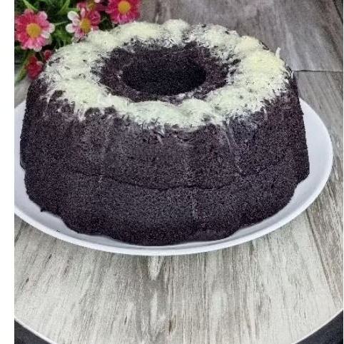 

bolu ketan hitam keju lumer eksta keju 20cm full ketan hitam gluten free