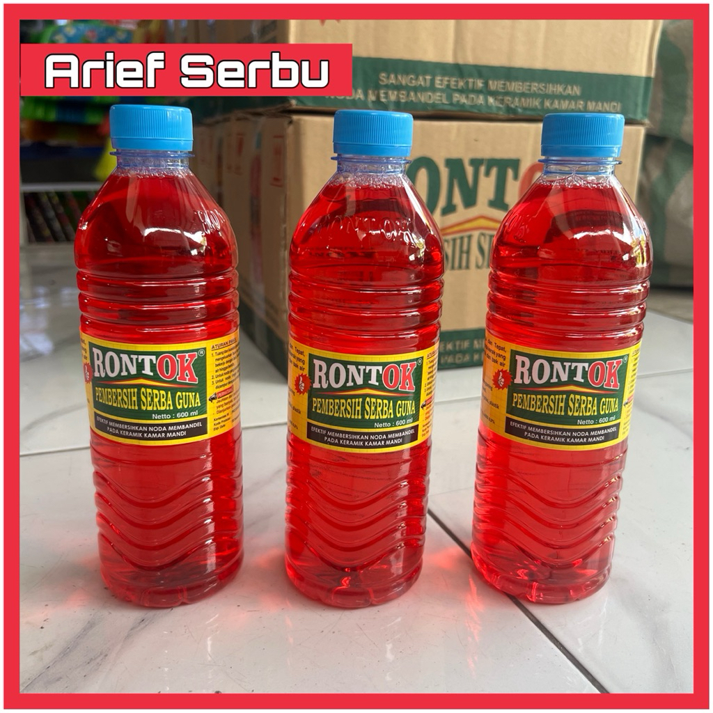 RONTOK PEMBERSIH KERAK TOILET PERONTOK NODA MEMBANDEL KAMAR MANDI AMPUH
