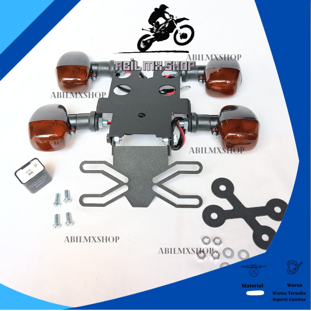 TAIL TIDY XSR 155 SPAKBOR BELAKANG XSR 155 SEIN NINJA DUDUKAN PLAT NOMOR XSR 155 NOPOL XSR 155