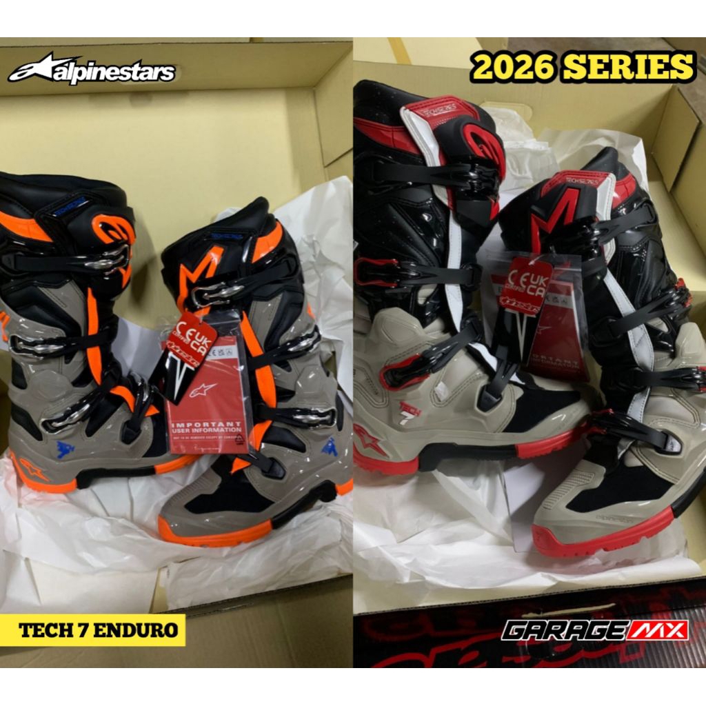 BOOT ALPINESTARS TECH 7 ENDURO NEW . SEPATU ALPINESTARS TECH 7 . ALPINESTARS TECH 7 ENDURO