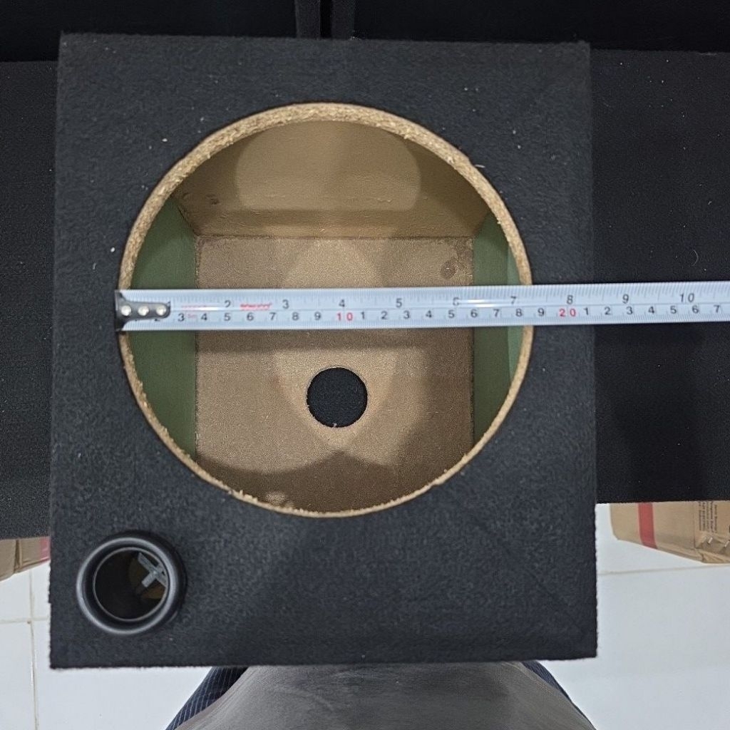 BOX SPEAKER 8in KOTAK FREE GRIL DAN TERMINAL