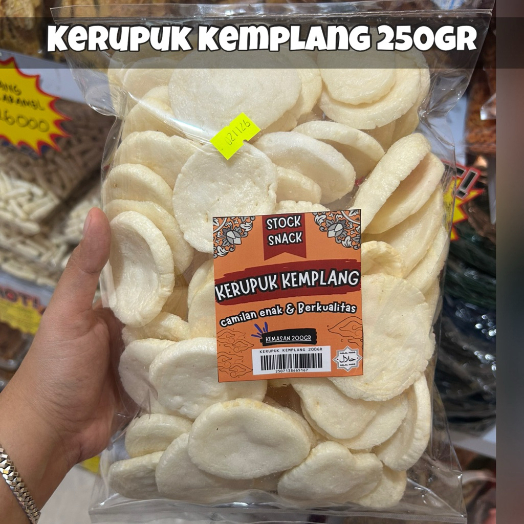 

KERUPUK KEMPLANG//KERUPUK IKAN 250gr