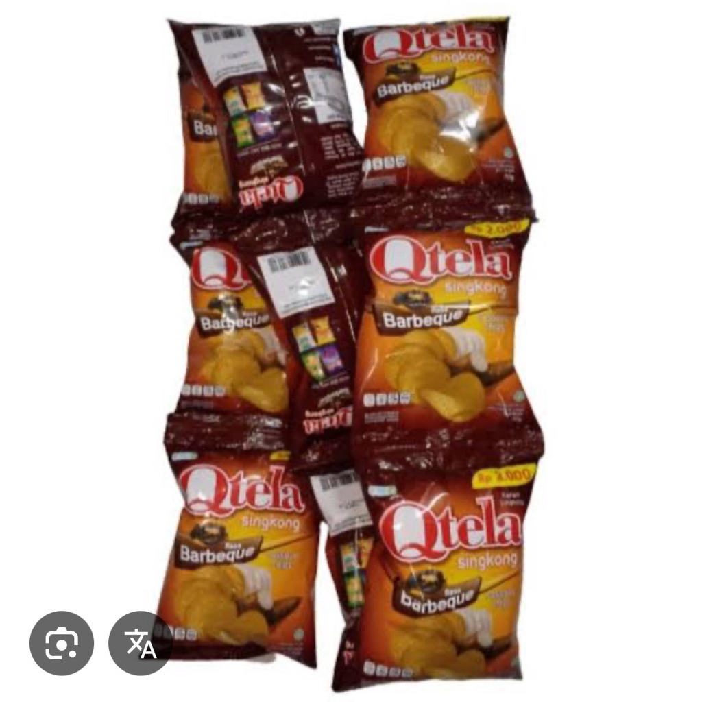 

QTELA keripik singkong renteng BBQ
