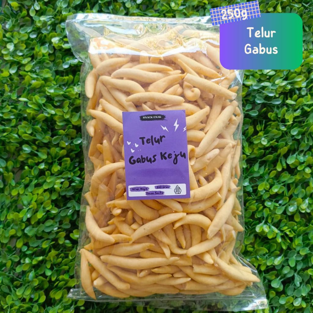 

Snack Cendol Telur Gabus Keju