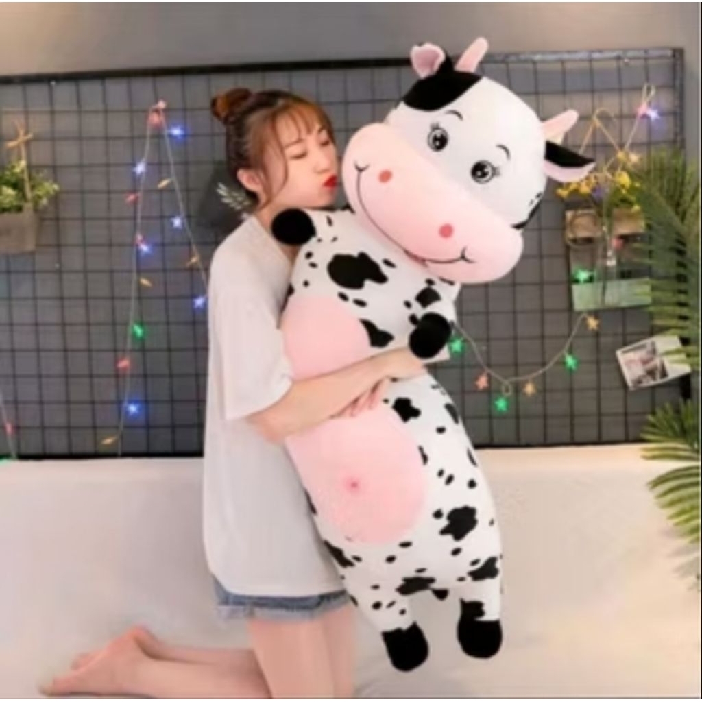 bomeka bantal karakter guling sapi berlebel sni