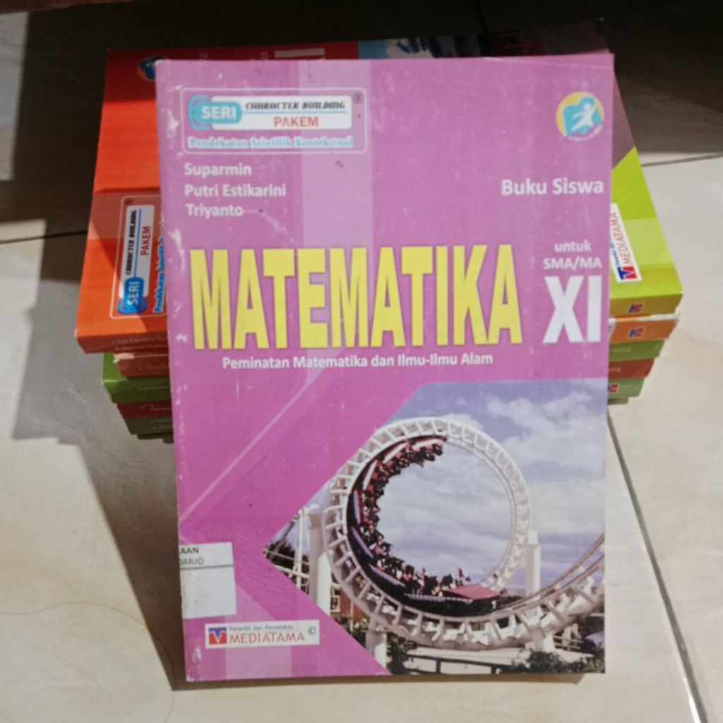BUKU BEKAS MATEMATIKA KELAS XI SMA.