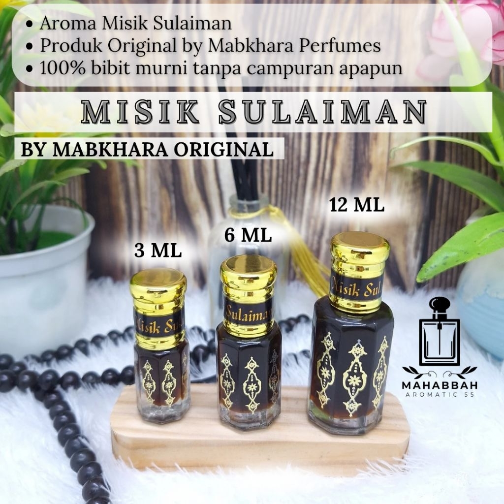 Misik Sulaiman Asli Tanpa Campuran | Musk Sulaiman | Misik Azima Bibit Non Alkohol