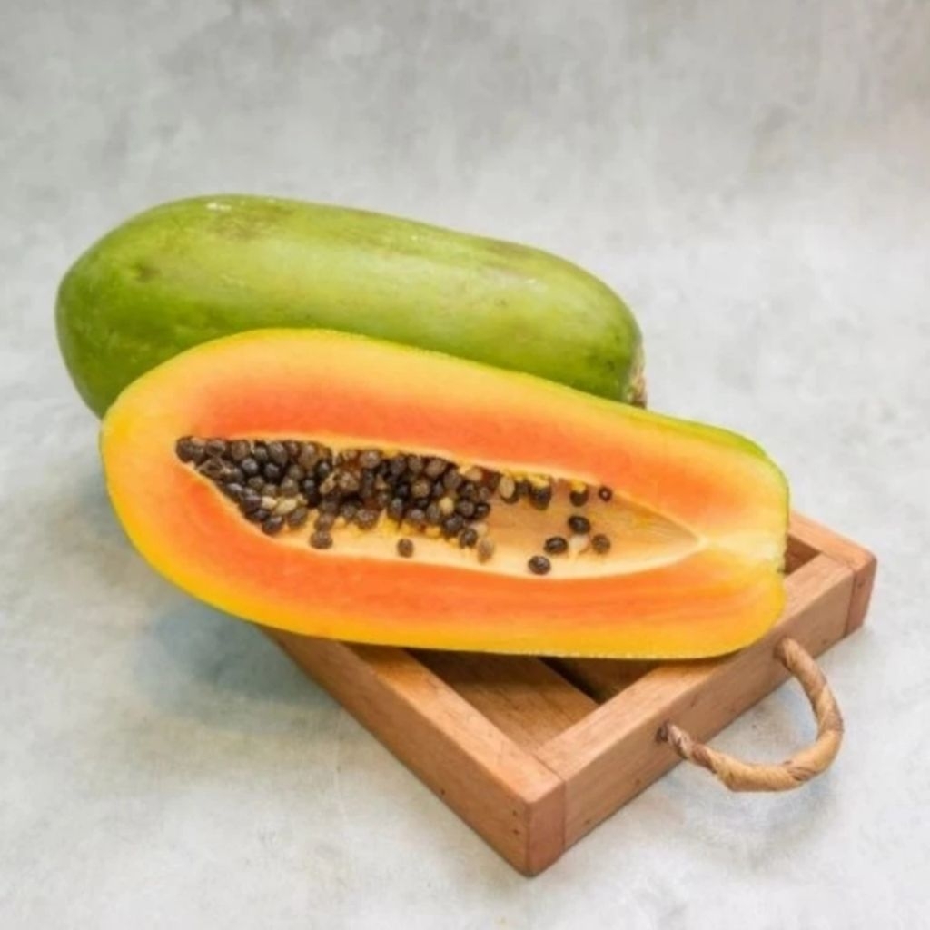 

Pepaya California 1.5 kg up / buah pepaya fresh 1 buah