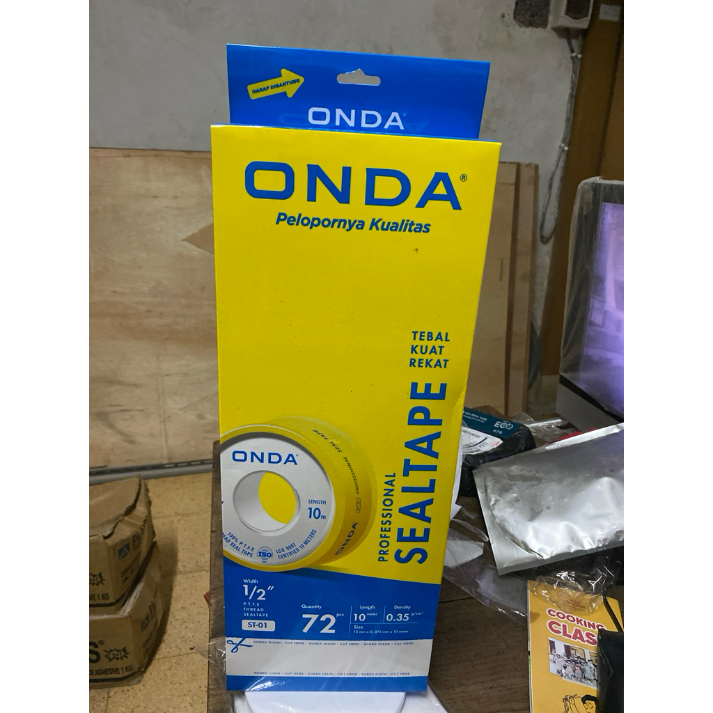 Seal Tape Onda Satu Box Isi 72 pcs