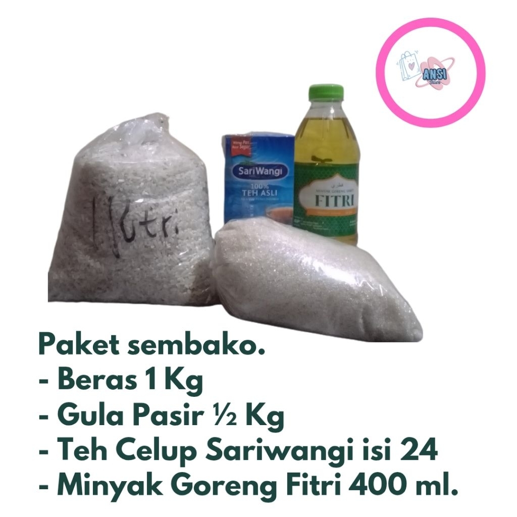 

Paket Sembako + free paking kardus