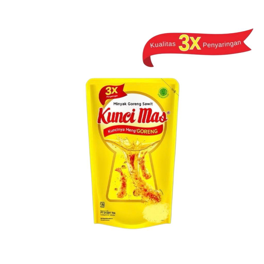 

Kunci Mas - Minyak Goreng kemasan 1 Liter & 2 Liter