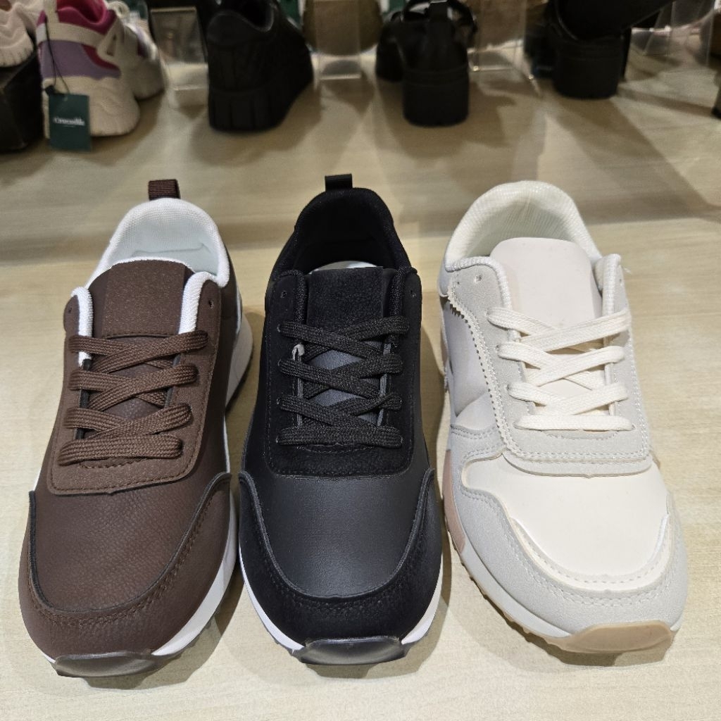 St moritz sepatu tali sneakers wanita comfort & ori size 36-40