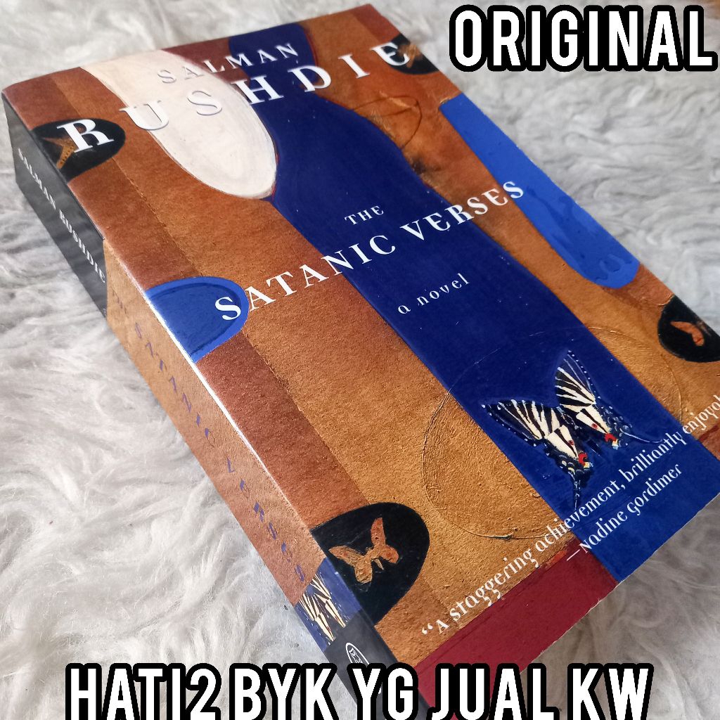 ORI the satanic verses verse salman rushdie ayat ayat setan import bahasa inggris