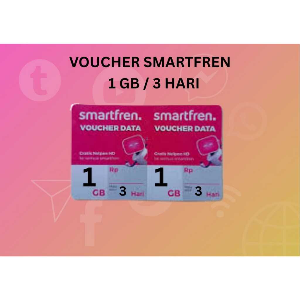 Voucher Data Smartfren 1GB / 3 HARI