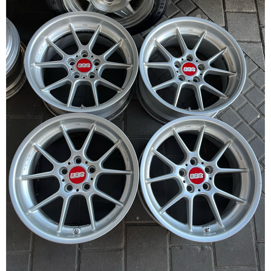 Velg Mobil Original BBS RK Ring 18. Made in Germany. Lebar 8.5. Et 13. Pcd 5x120. For BMW E36, E46, 