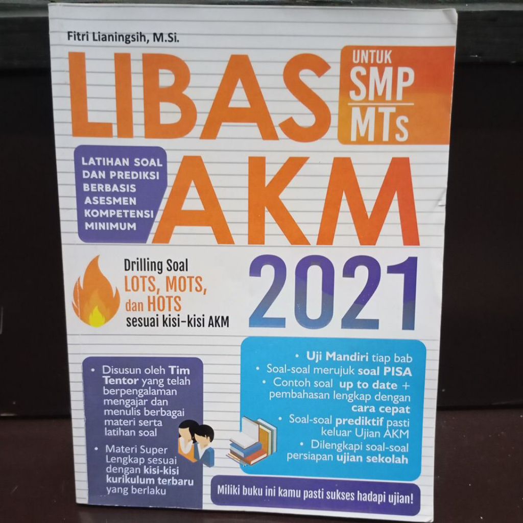 Libas AKM SMP/MTS buku AKM HOTS
