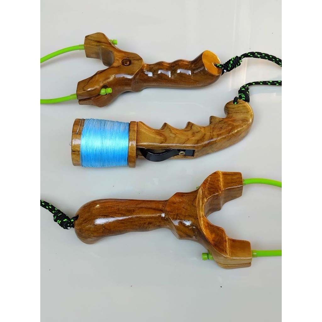 ketapel kayu OTT satu set tinggal pakai