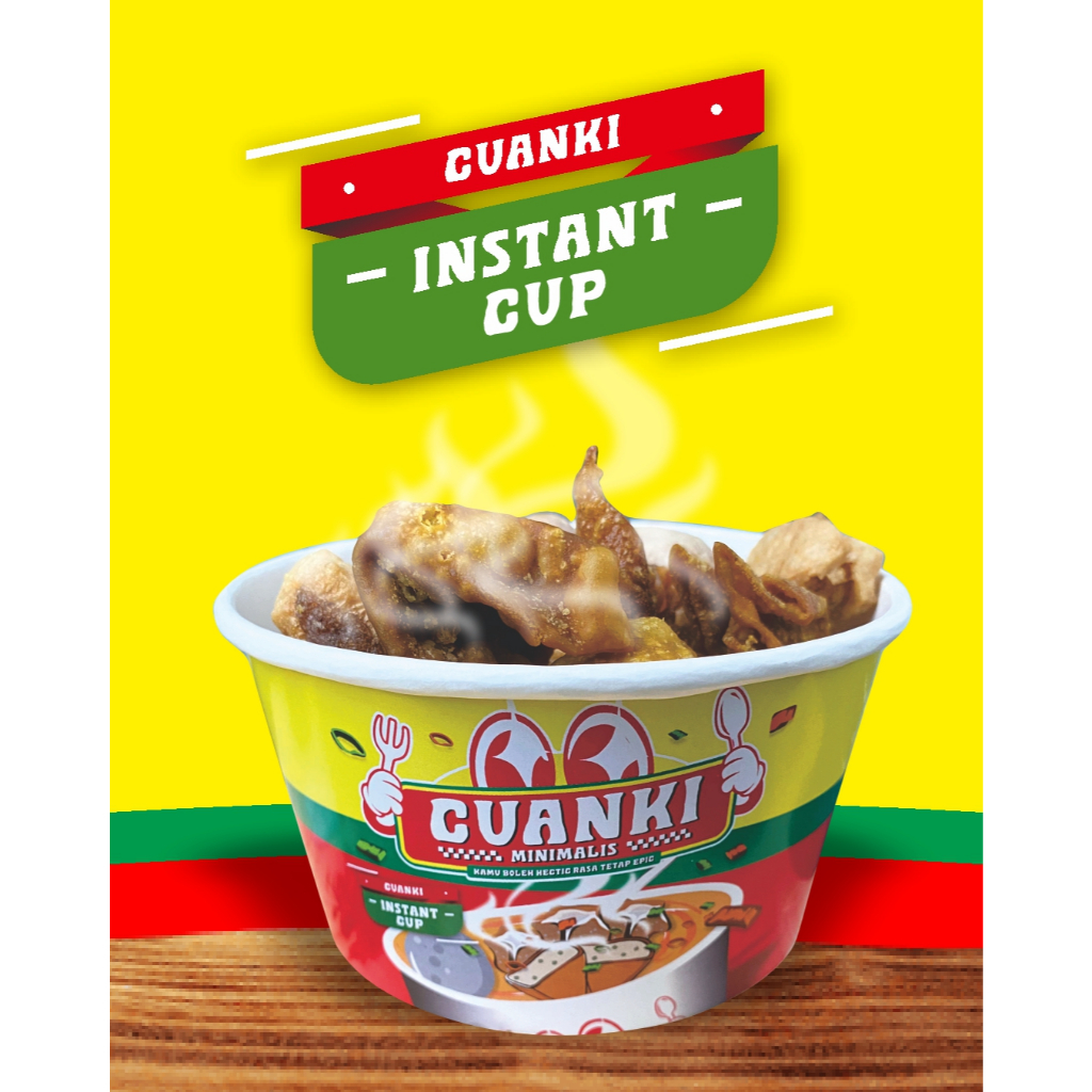 

Cuanki Minimalis - Cuanki Instan Cup Rasa Original