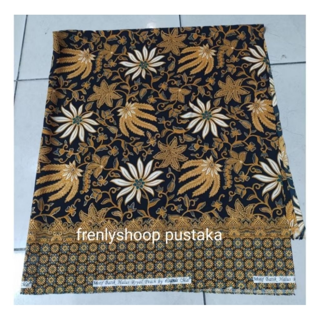 Kain bahan Batik semi sutra halus bsy /Bahan Batik bsy halus (hrg 50 cm)